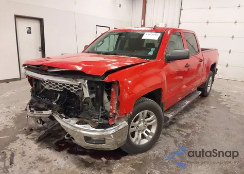 2014 Chevrolet Silverado 1500 1Lt из США, поврежденный, VIN 3GCUKREC9EG361832